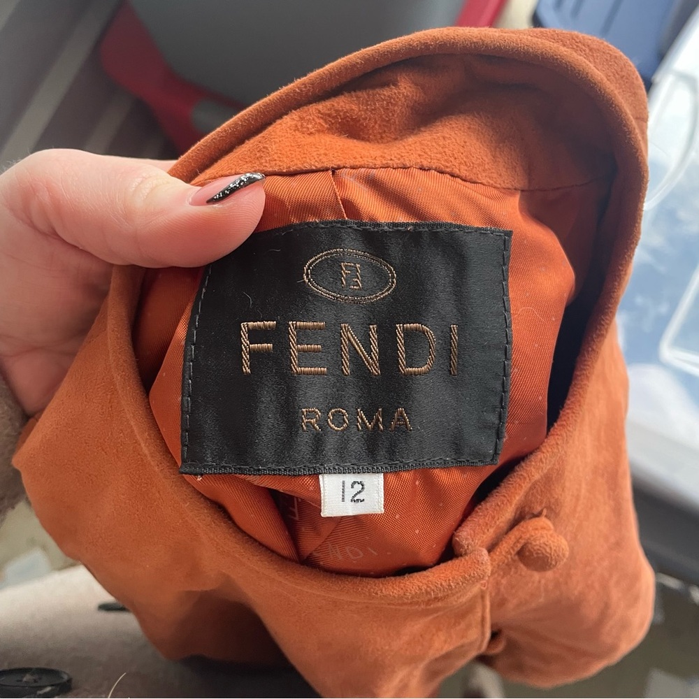 Fendi vintage 1980s leather jacket - Picture 6 of 7